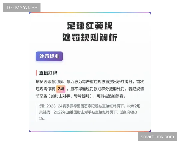 规则拆解型:足球中哪些情况会触发重罚,这些条件你必须知道 规则拆解型:足球中哪些情况会触发重罚,这些条件你必须知道